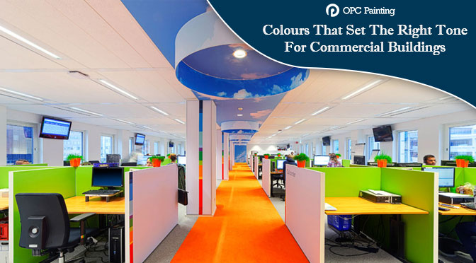 Colours That Set The Right Tone For Commercial Buildings